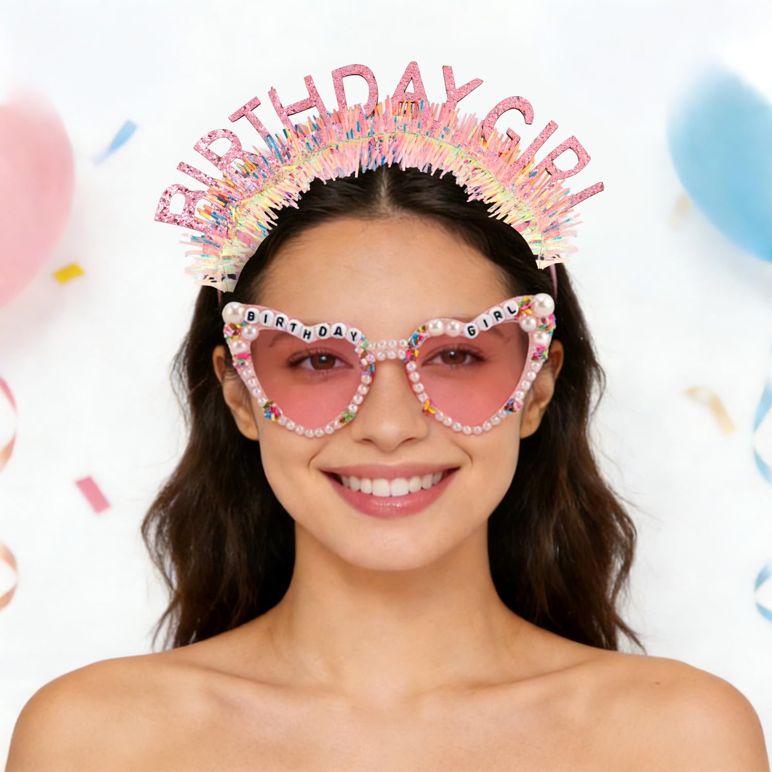 Birthday Girl Headband Sash Su - Birthday Sash Glitter recensie en prijs
