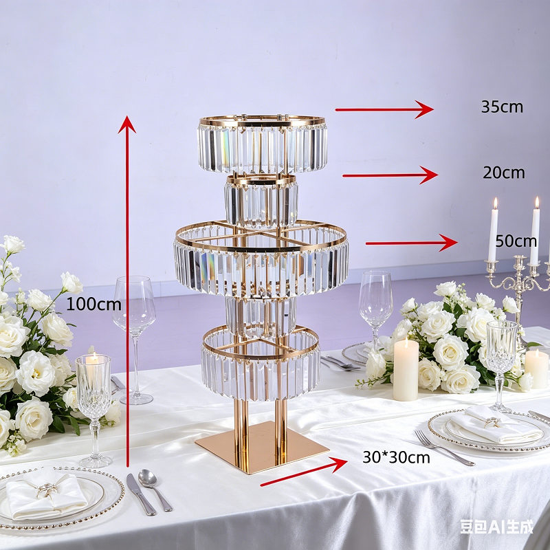 4 PCS Flower Rack Crystal Road - Party Event Supply Store recensie en prijs