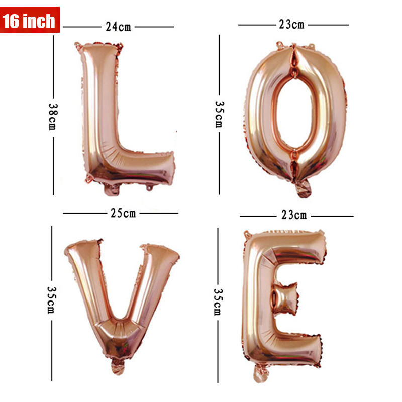16 32 40 Inch Foil Letter Ball - Event Z recensie en prijs