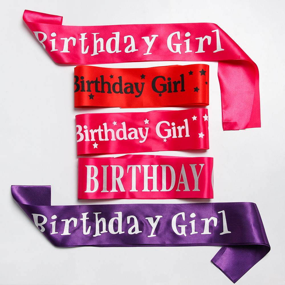 Birthday Girl Glitter Satin Sa - Birthday Sash Glitter recensie en prijs