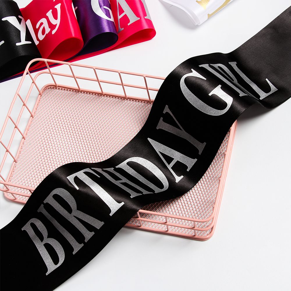 Birthday Girl Glitter Satin Sa - Birthday Sash Glitter recensie en prijs