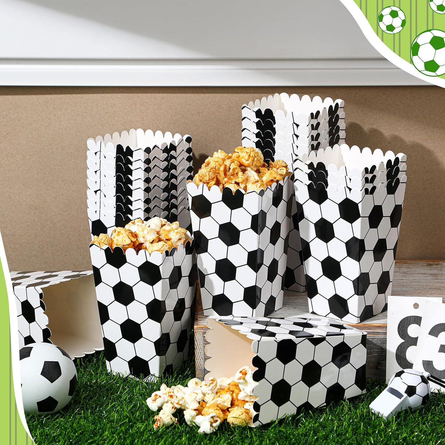 6/18Pcs  Football Popcorn Boxe - Event Party Box recensie en prijs