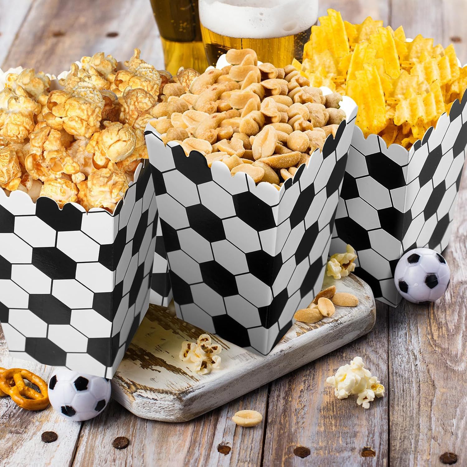 6/18Pcs  Football Popcorn Boxe - Event Party Box recensie en prijs