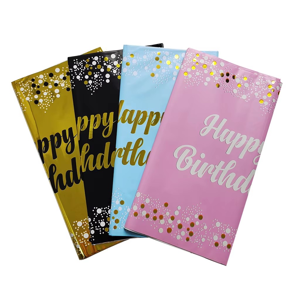 Happy Birthday Disposable Tabl - Table Cloth Disposable recensie en prijs