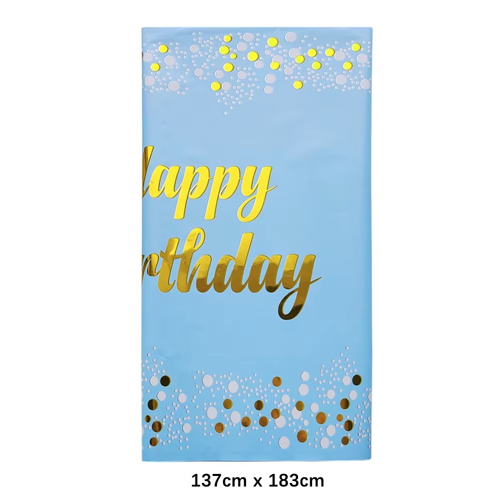 Happy Birthday Disposable Tabl - Table Cloth Disposable recensie en prijs