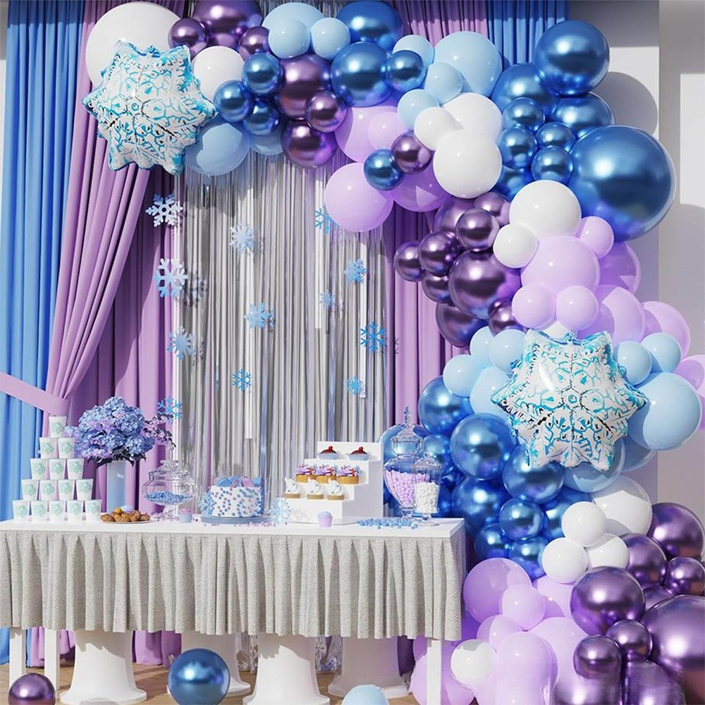 Winter Wonderland Snowflake Ba - Balloon Arch Kit recensie en prijs