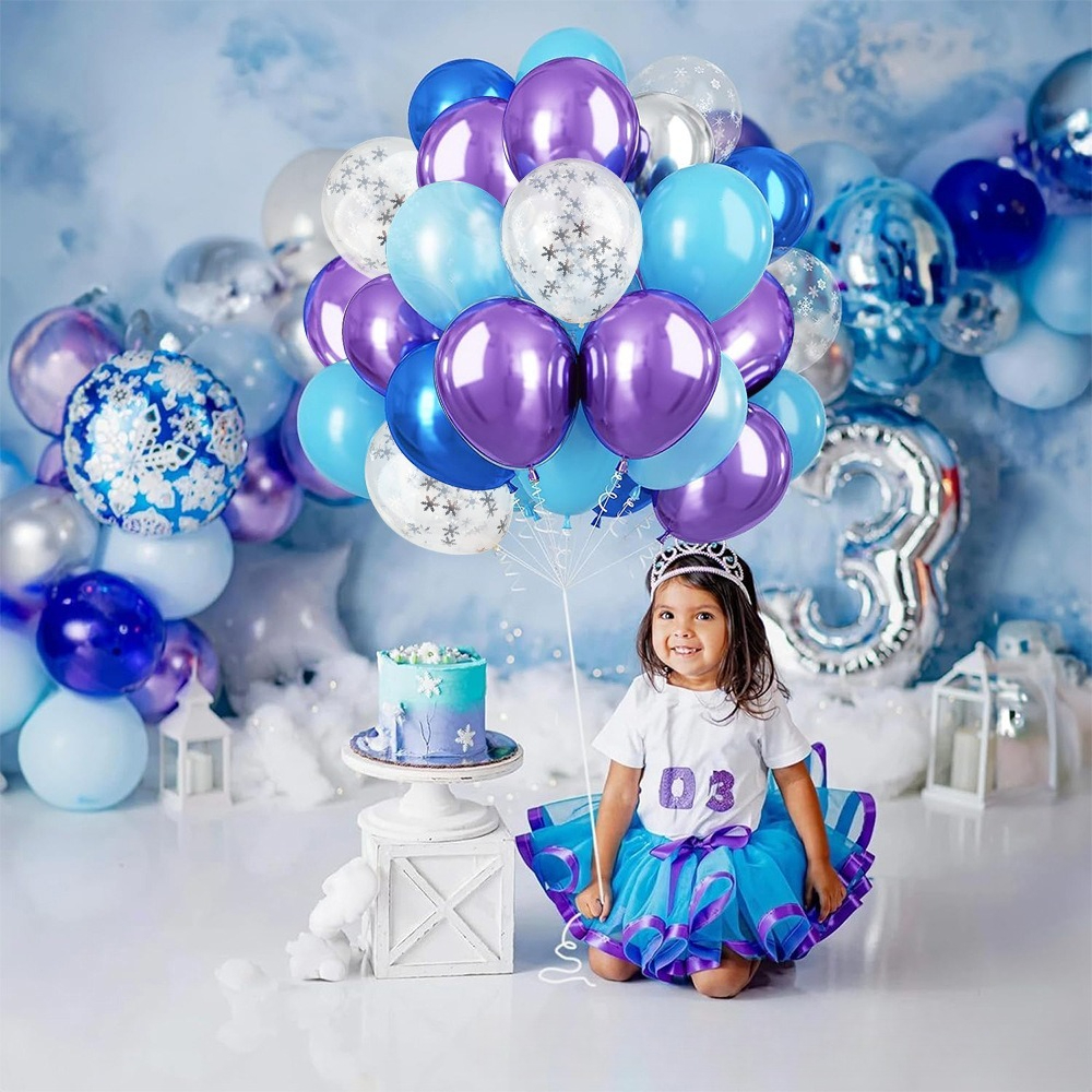 Winter Wonderland Snowflake Ba - Balloon Arch Kit recensie en prijs