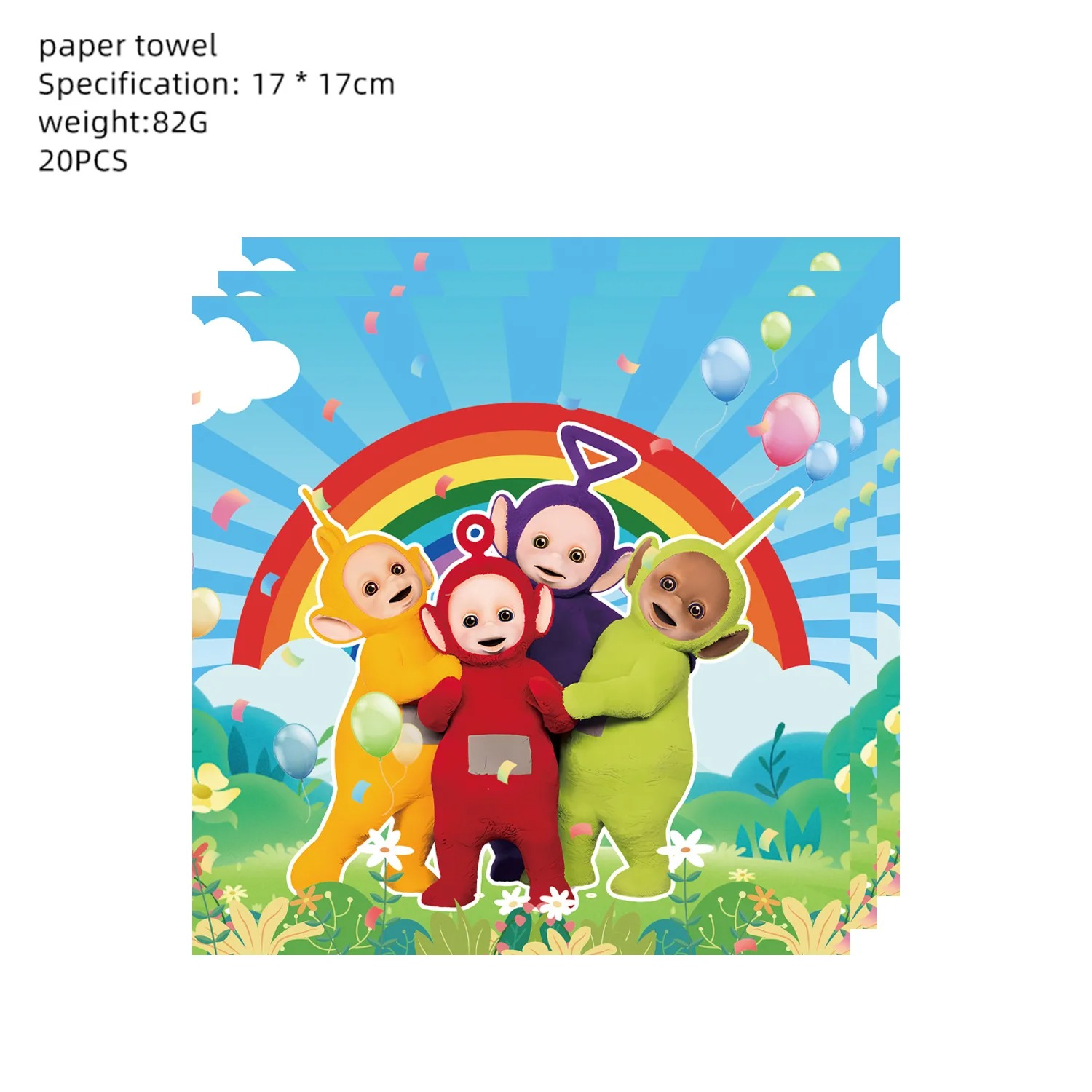 Teletubbies Birthday Party Dec - Table Cloth Disposable recensie en prijs