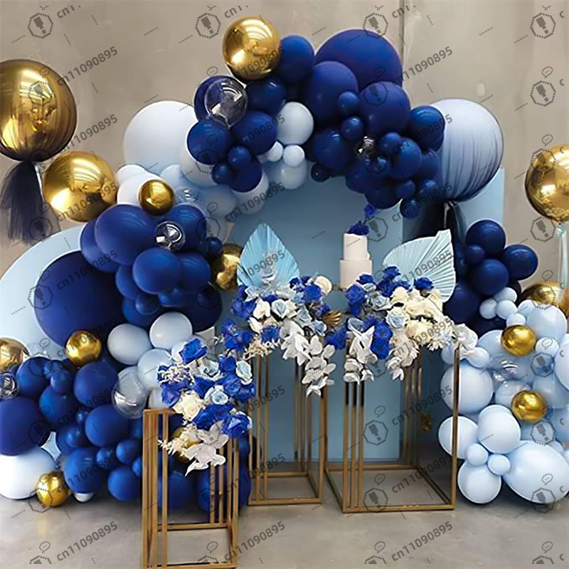 Macaron Blue Balloon Wedding B - Balloon Arch Kit recensie en prijs