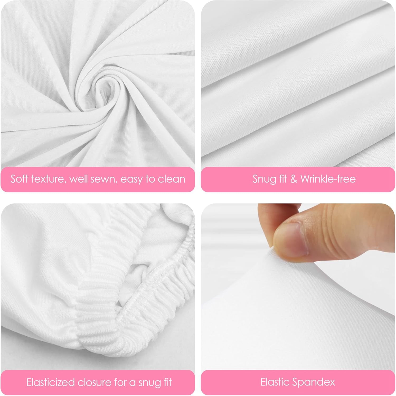 Yeele 1PCS/3PCS/5PCS White Cyl - Dessert Table Backdrop recensie en prijs