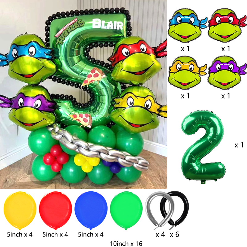 Ninja Turtles Themed Balloon A - Balloon Arch Kit recensie en prijs