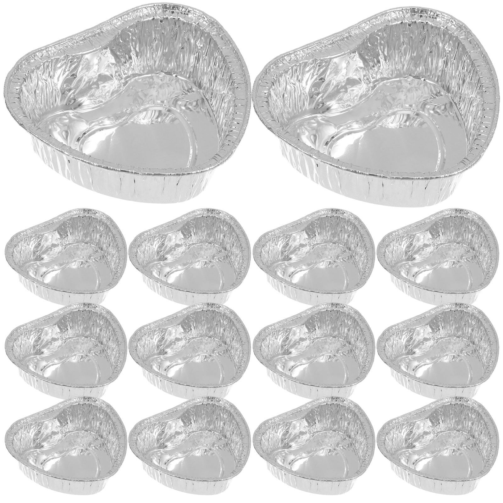 50Pcs Heart Shaped Aluminum Fo - Plastic Cup 50Pcs recensie en prijs