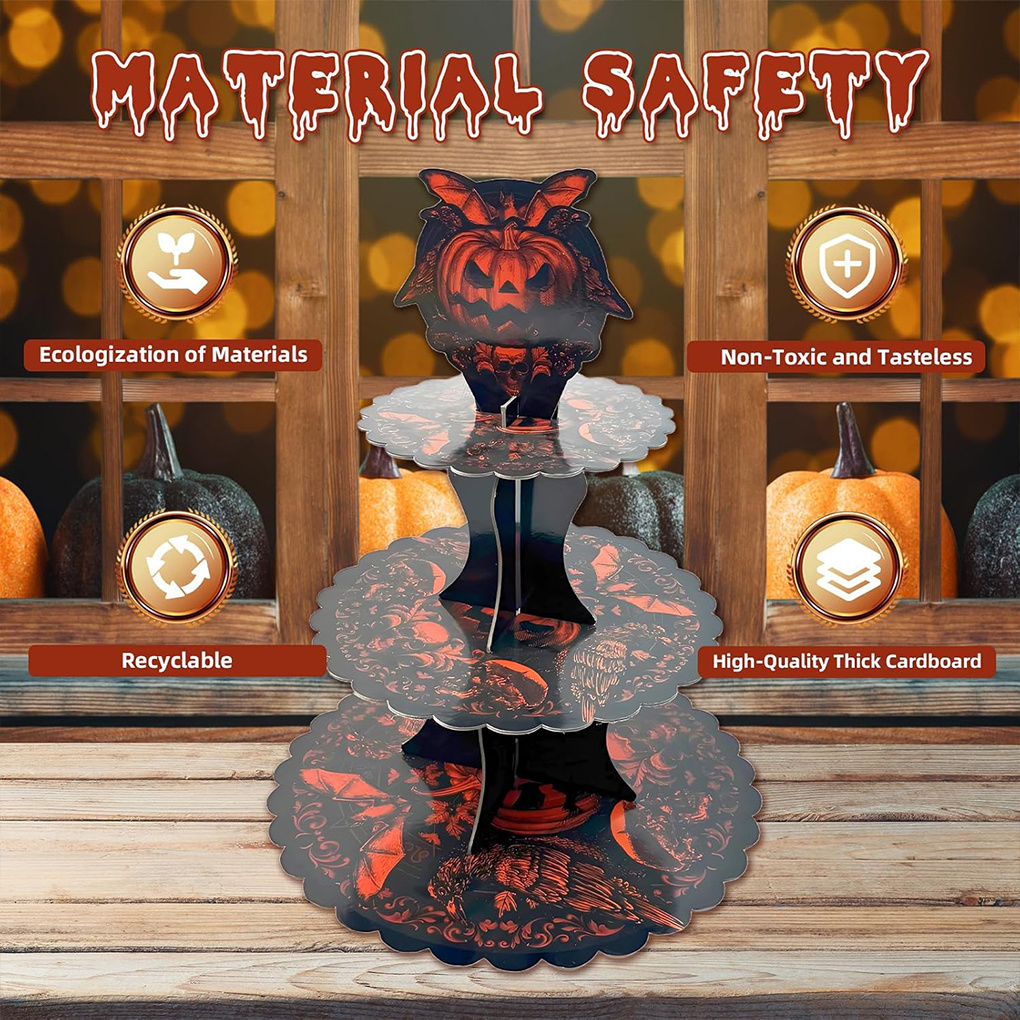 Halloween Cake Stand Pumpkin B - Cupcake Stand Tier recensie en prijs