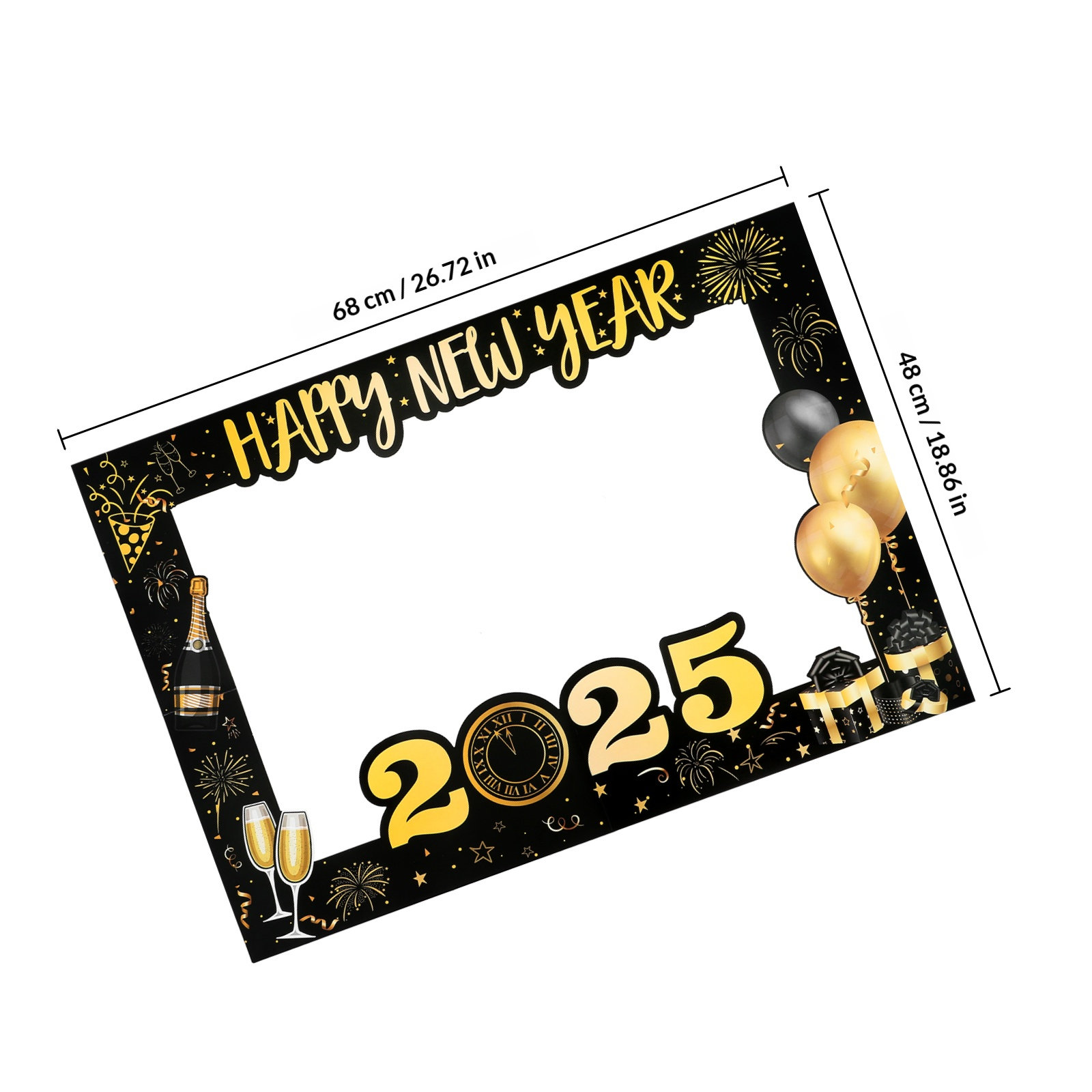 Black Gold 2025 Photo Booth Fr - Photo Booth Frame recensie en prijs