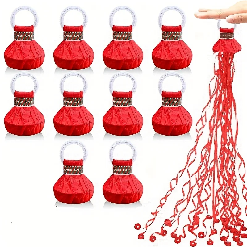 Red Hand Throwing Streamers Co - Confetti Cannon Tube recensie en prijs