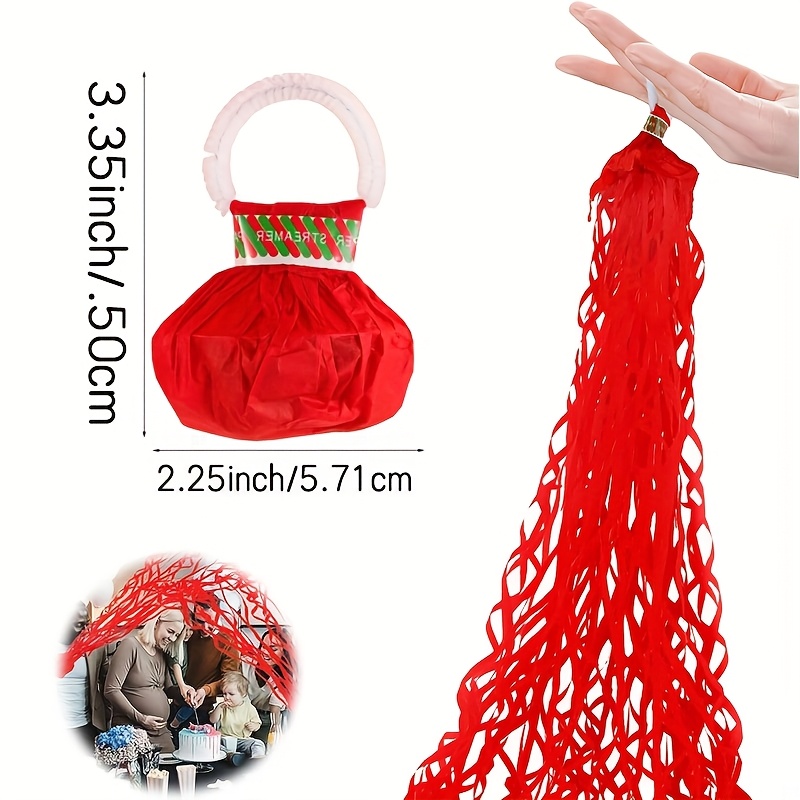 Red Hand Throwing Streamers Co - Confetti Cannon Tube recensie en prijs