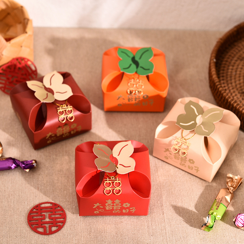 50pcs Orange Portable Gift Box - Event Party Box recensie en prijs