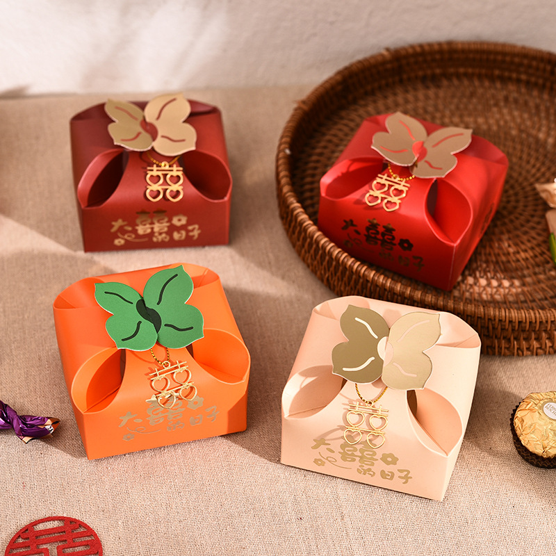 50pcs Orange Portable Gift Box - Event Party Box recensie en prijs