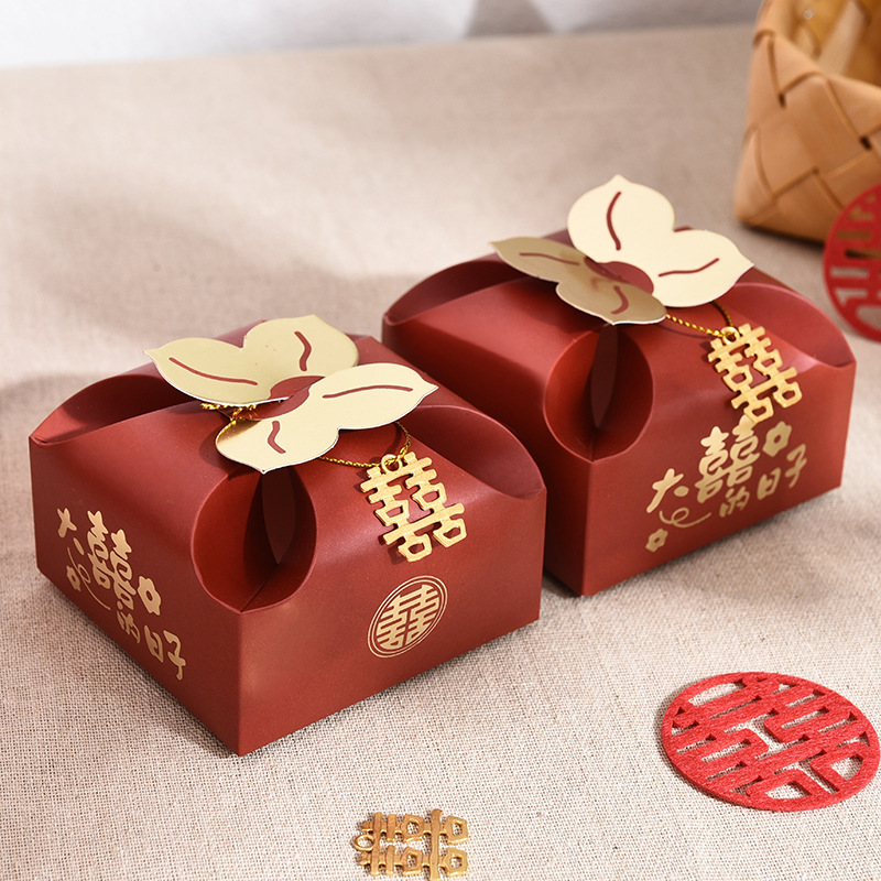 50pcs Orange Portable Gift Box - Event Party Box recensie en prijs