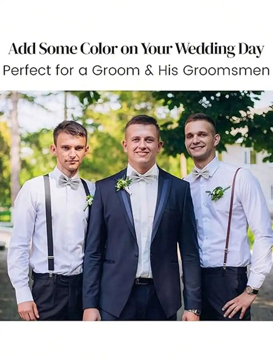 Mens Solid Color Satin Pre-Tie - Event & Party Supply Photos recensie en prijs