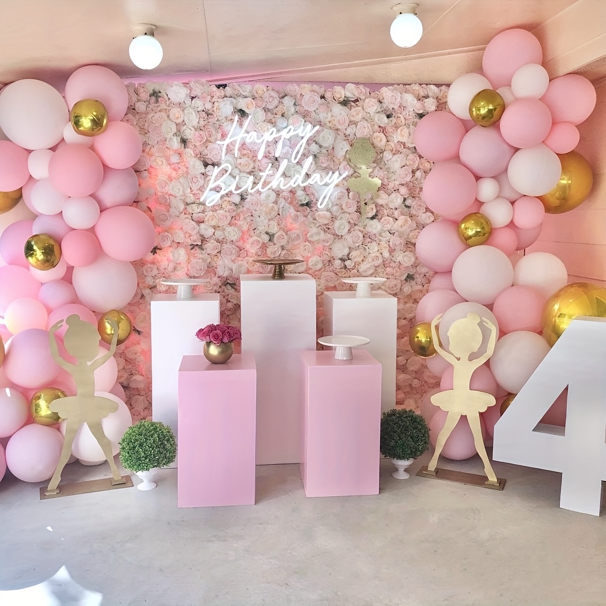 125pcs Pink & White Balloon Ar - Balloon Arch Kit recensie en prijs
