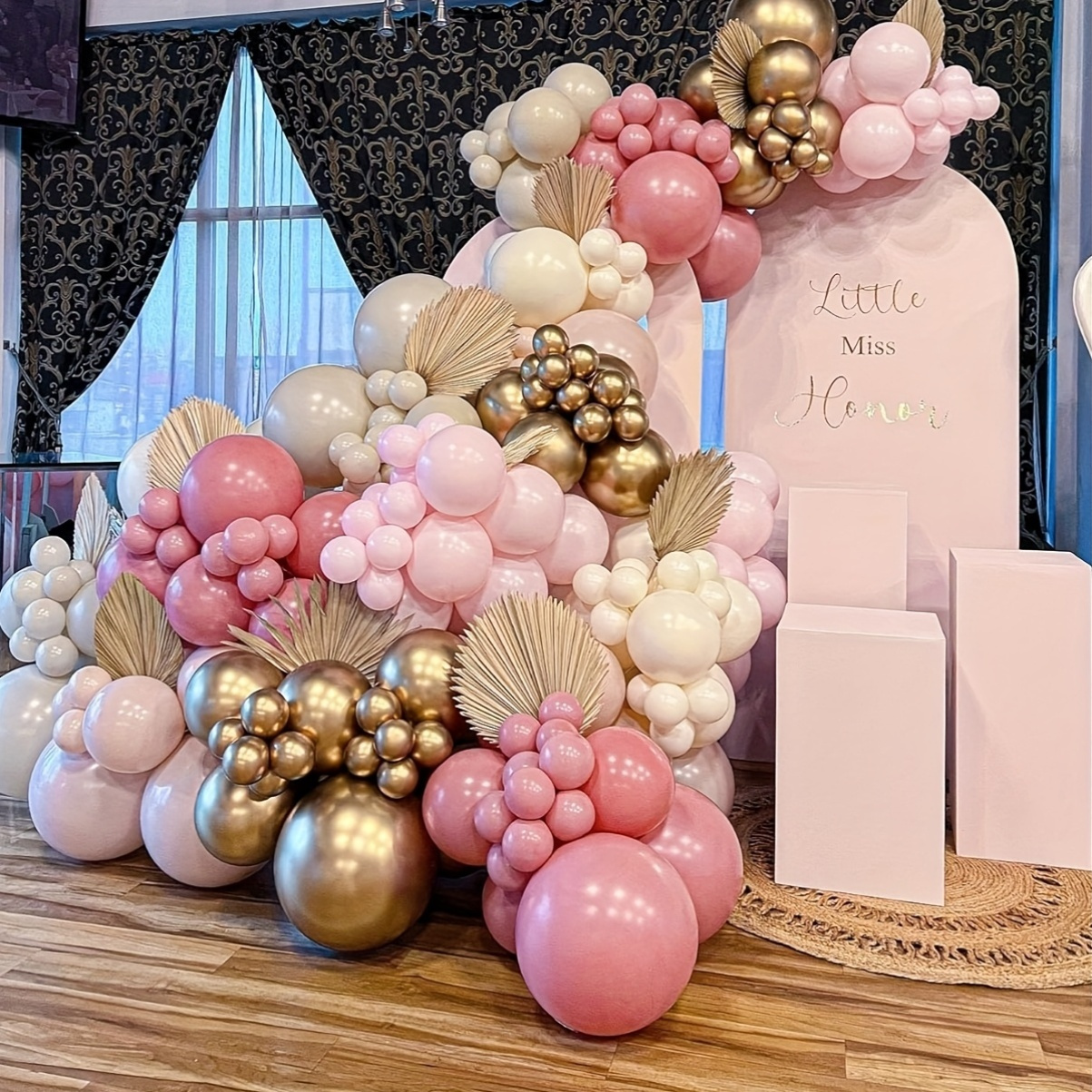125pcs Pink & White Balloon Ar - Balloon Arch Kit recensie en prijs