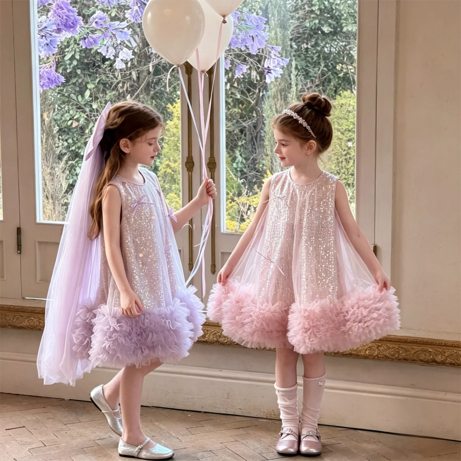 Toddler Girls Sparkly Tulle Tu - Glitter Tablecloth recensie en prijs