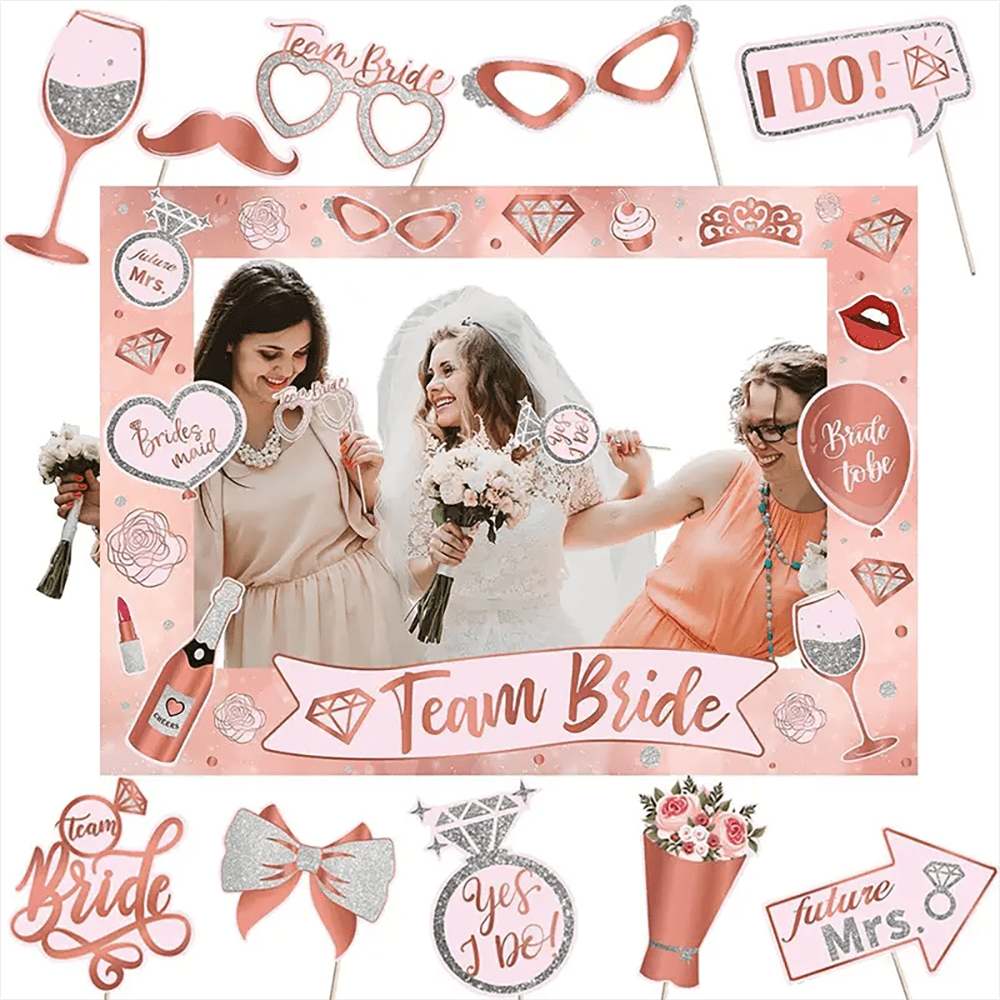 Bachelorette Party Rose Gold P - Photo Booth Frame recensie en prijs
