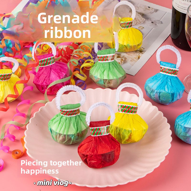 Hand throwing ribbon wedding f - Confetti Cannon Tube recensie en prijs