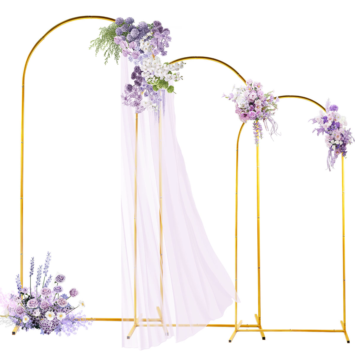 3Pack Golden Metal Arch Kits,  - Balloon Arch Kit recensie en prijs
