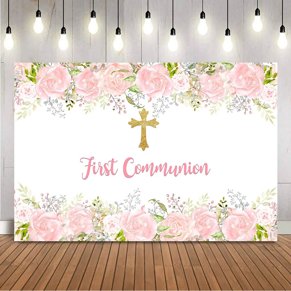 First Holy Communion Birthday  - Dessert Table Backdrop recensie en prijs