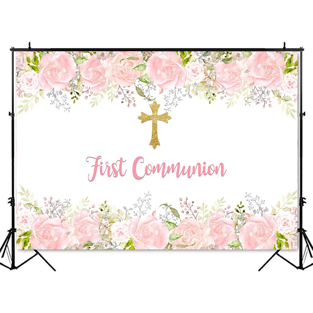 First Holy Communion Birthday  - Dessert Table Backdrop recensie en prijs