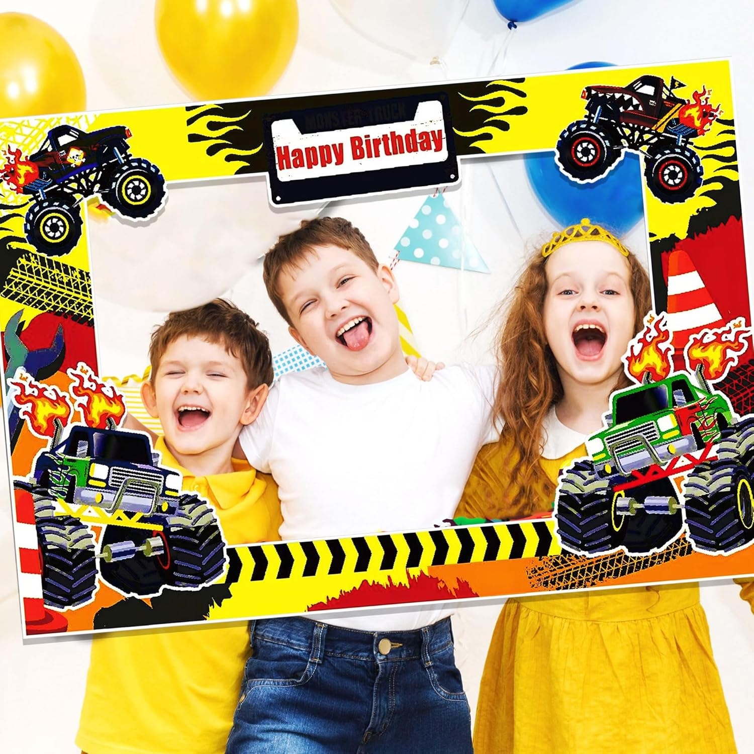 LaVenty Monster Truck Birthday - Photo Booth Frame recensie en prijs