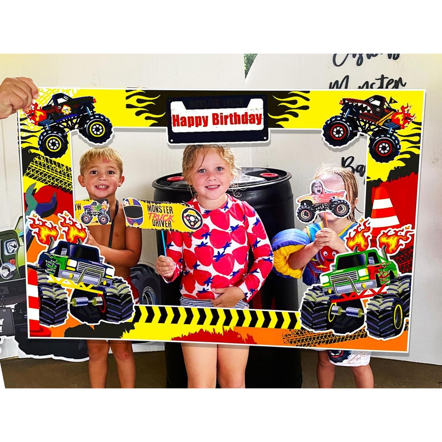 LaVenty Monster Truck Birthday - Photo Booth Frame recensie en prijs