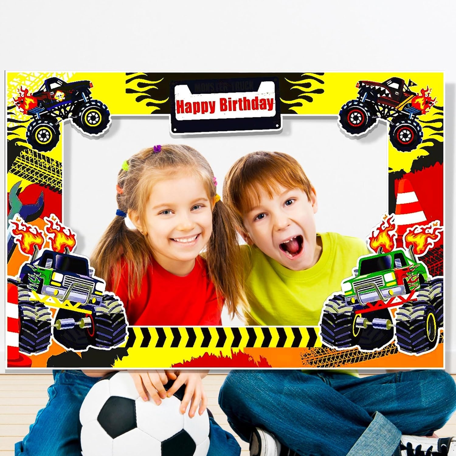 LaVenty Monster Truck Birthday - Photo Booth Frame recensie en prijs