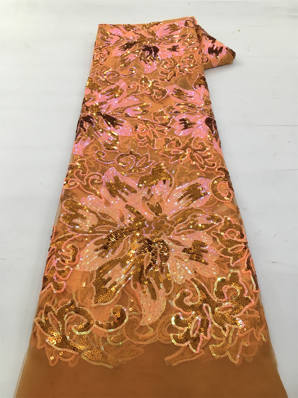 African Sequins Net Lace Fabri - Glitter Tablecloth recensie en prijs