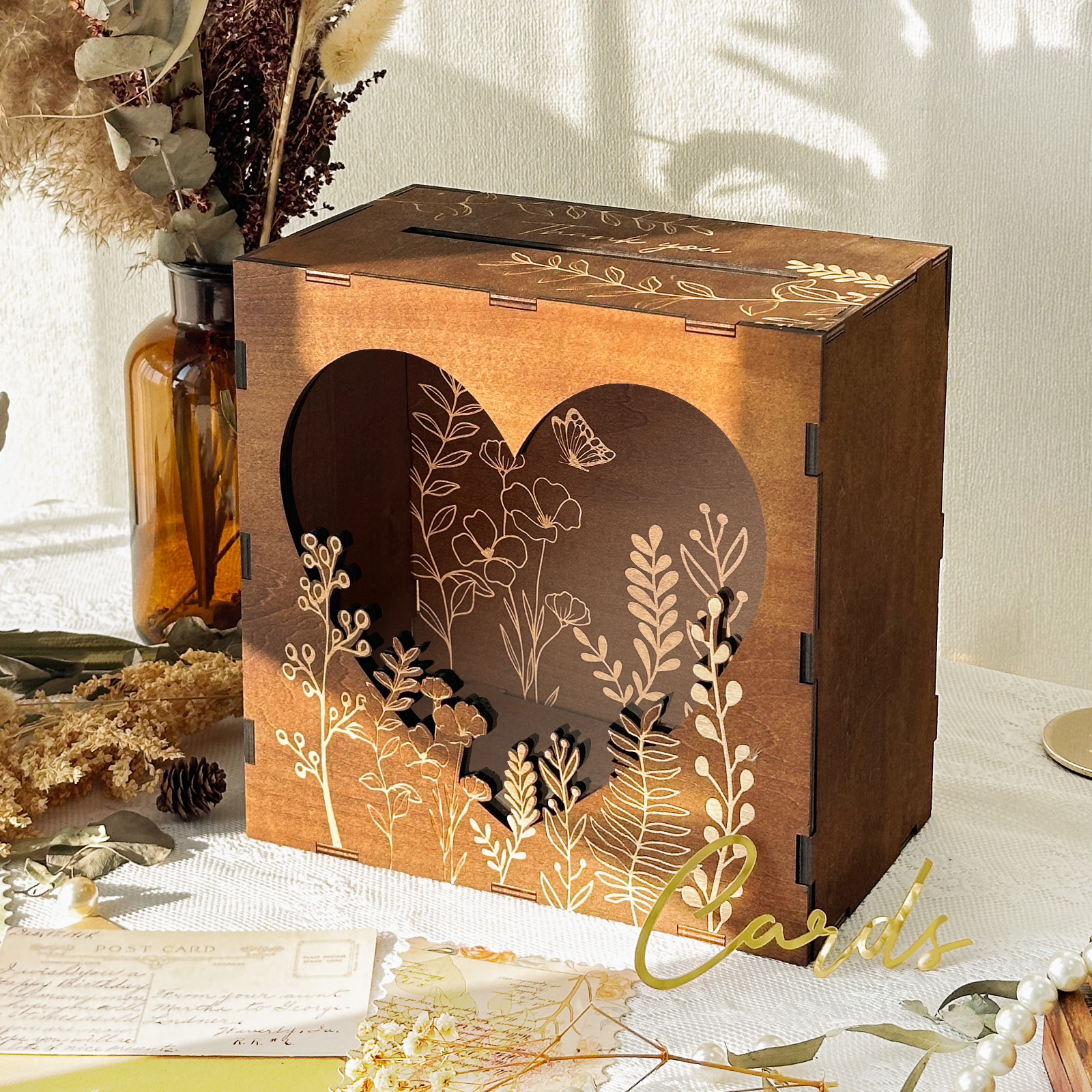 OurWarm Heart Window Card Box, - Event Party Box recensie en prijs
