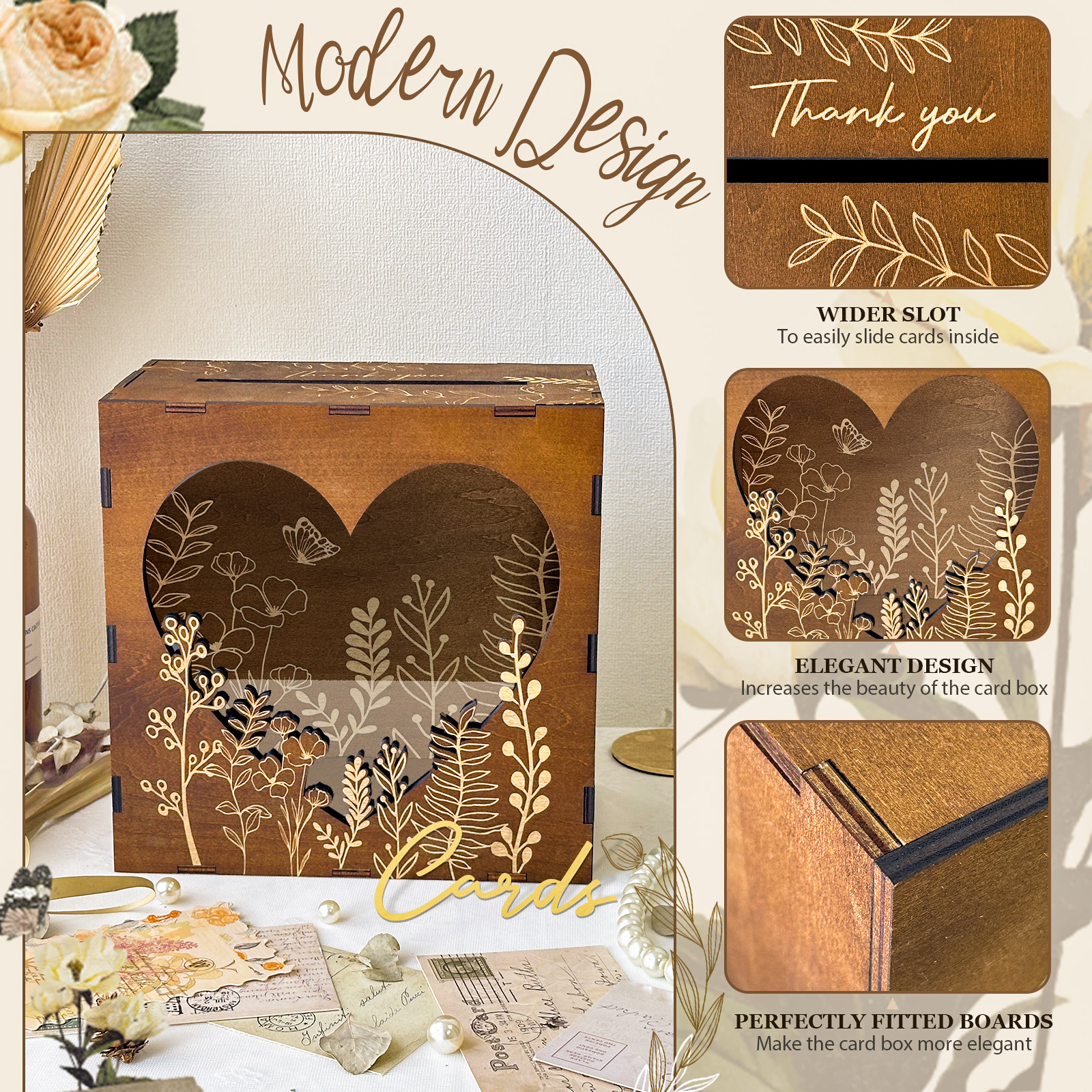 OurWarm Heart Window Card Box, - Event Party Box recensie en prijs